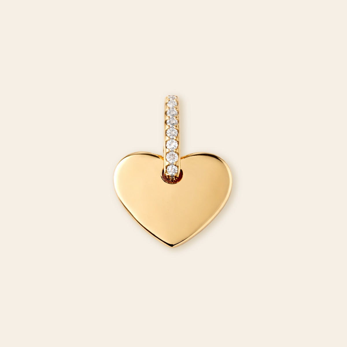 Pavé Heart Pendant