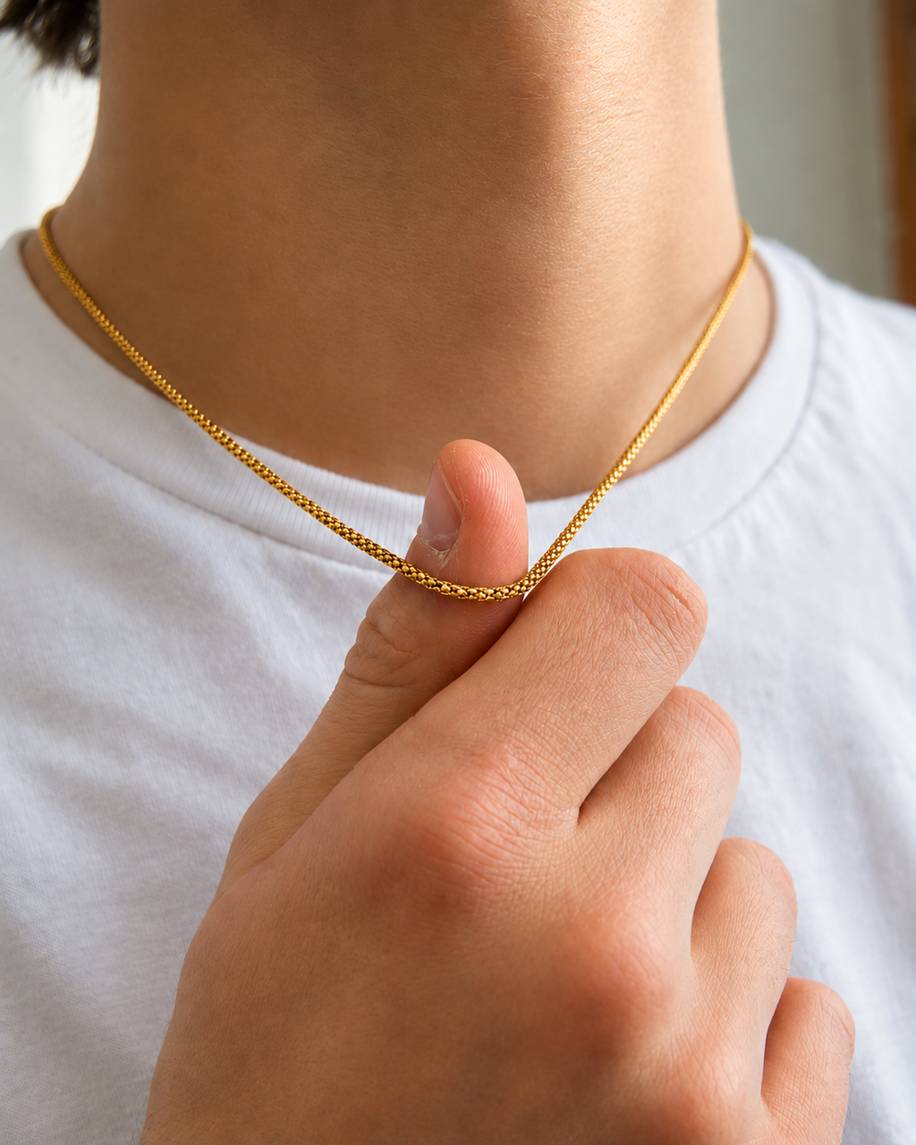 Unisex Popcorn Chain