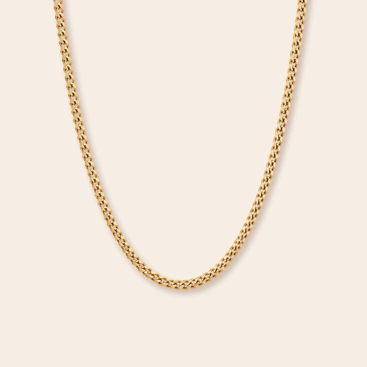 Unisex Cuban Chain 4mm