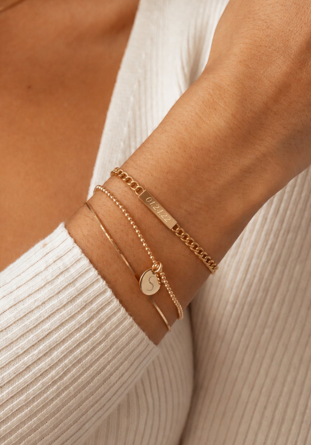 Personalized Verona Bar Bracelet