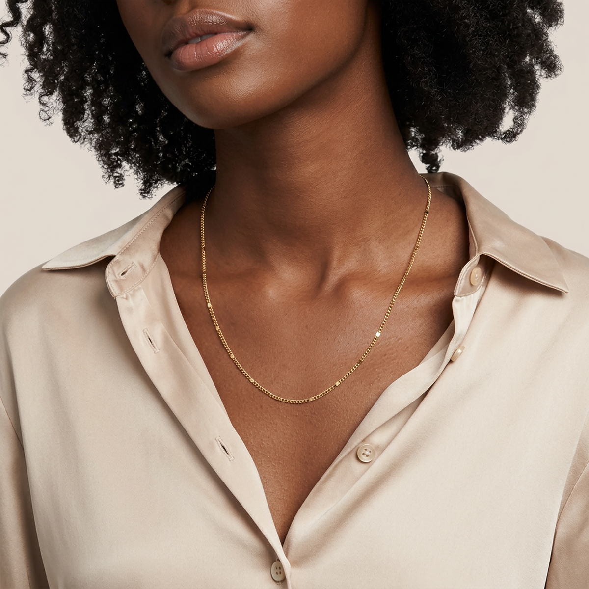 Satellite Chain Necklace