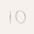 Large Thin Basic Hoops