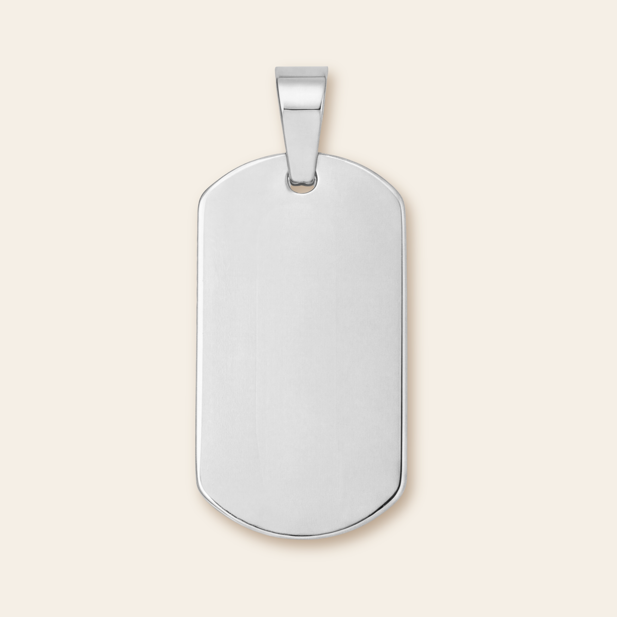 Personalized Small Dog Tag Pendant