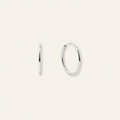 Small Thin Basic Hoops