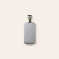 Personalized Small Dog Tag Pendant