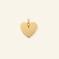 10k Solid Gold Heart Pendant