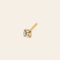 Square Zirconia Nose Pin